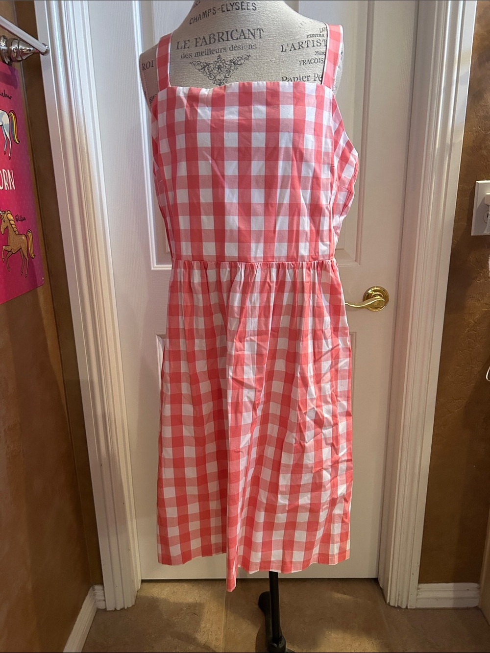 J. Crew Kids Coral Pink & White Striped Pajama Bottoms